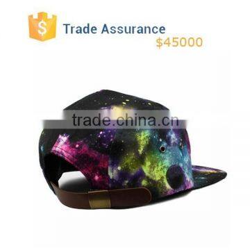 Custom Logo 5 Panel Hat 5 Panel Camp Cap Hat Galaxy 5 Panel Caps And Hats photo-4