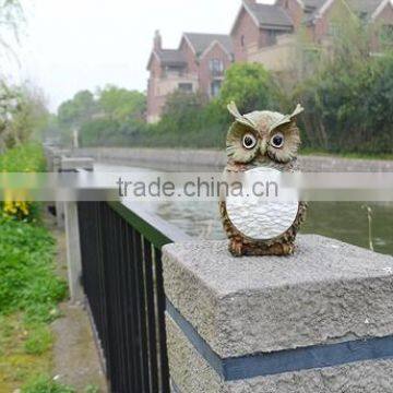 owl solar light for decoration