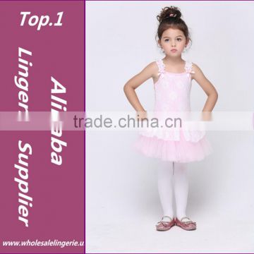 Children dance Tulle Dress Suspender Girl Ballet Dress Fitness Clothing Performance Wear Leotard Costume