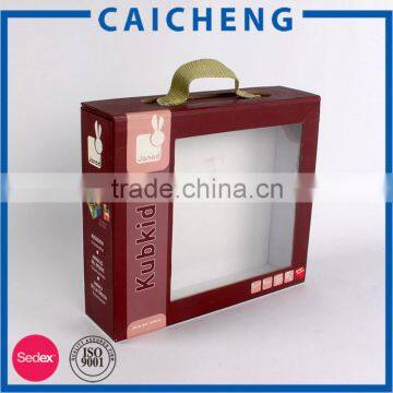 Customized Design Art Paper+white Corrugated Packaging Box for Toy photo-2