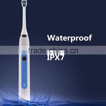 USB Waterproof IPX7 Ultrasonic Electric Toothbrush photo-4
