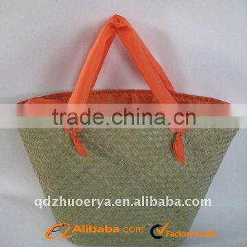 hot sell seagrass straw women tote bag