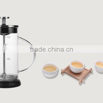 borosilicate tea maker,borosilicate glass French press