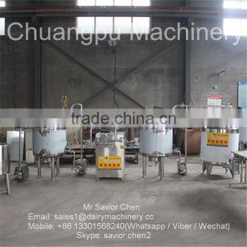 1000L Milk Pasteurization Machine With Pasteurized Milk Filling Machine