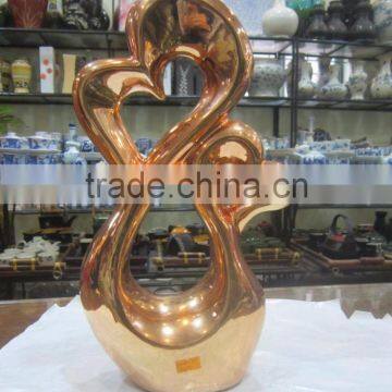 Custom design charming wedding gift ceramic vase