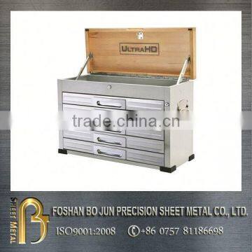 custom quality product aluminum tool chest with wood cover exports manufacturing products