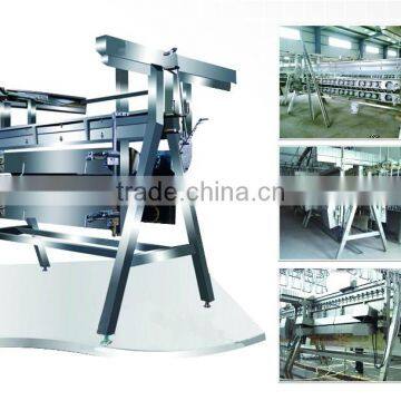 poultry defeathering equipment used in chicken slaughtering line