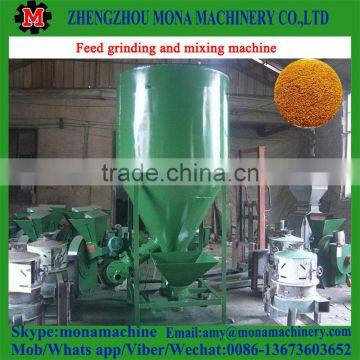 Good Feedback Automatic With Crushing Function Vertical Animal Fodder Mixing Machine photo-2