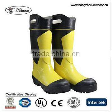 Safty Rubber Fire Boots Factory