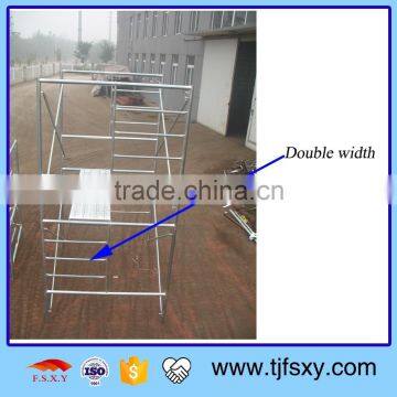 Multi-Use Reusable Double Width Steel Ladder Scaffolding