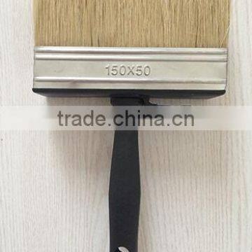 bristle paint brush/ 150*50mm ceiling brush/plastic handle paint brush