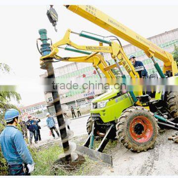Hydraulic Digging Machine With Tractor and Crane photo-4
