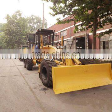 Selfpropelled Articulated, Hydrodynamic Type Road Motor Grader Hot Sale With Brand Watercooled Turbocharged Diesel Engine photo-2