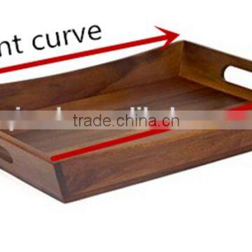 Factory Custom Hot Selling Wood Serving Tray photo-4