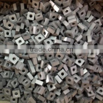 tungsten carbide chain saw blanks shim inserts