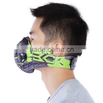BaseCamp Unisex Anti-dust Anti-pollution Air Filter Breathable Face Mask for Cycling Riding Hiking Travel Kit photo-2