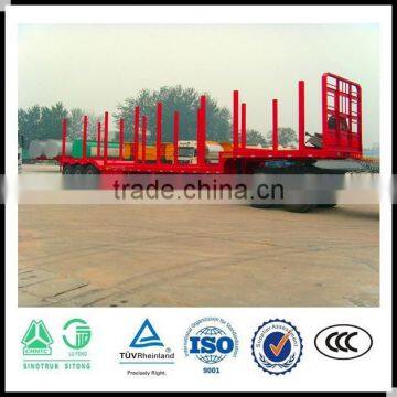 3 Axle High Quailty Wood Trailer , Log Trailer , Tractor Trailer for Hot Sale photo-3