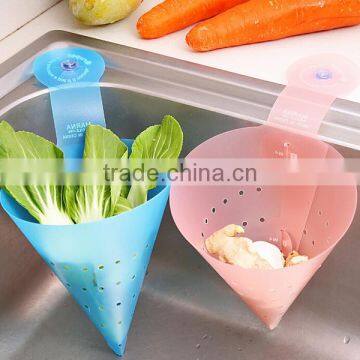 Kitchen foldable sink drying basket