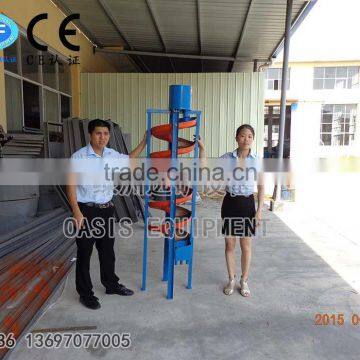 Cheapest Laboratory Spiral Gravity Separator,gold Recover,small Size Separator Spiral Chute photo-2