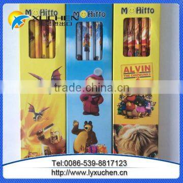 High Quality Promotional hb Pencil With Eraser Student Pencil photo-6