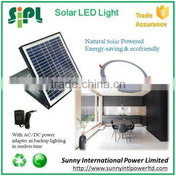 15 watt solar panel powered aluminum lamp body LED downlight motion-sensor light