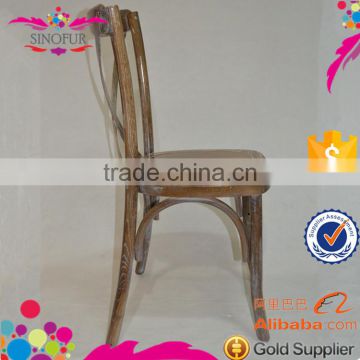 Wholesale wedding chairs and tables wood cross back chair