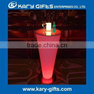 Nightclub Bar Table Led Cocktail Table Illumined Rechargeable Led Poseur Table KFT-5011 photo-4