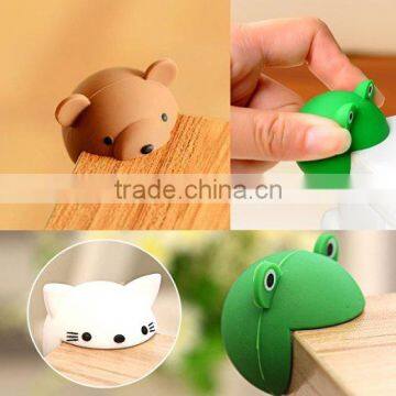 Best Sell 100% FDA Crashworthy Silicone Edge Corner Safeguard Table Corner Guard for Baby Learning to Walk Protect photo-5