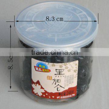 high qualtiy food grade plastic easy opening zip-top can/pet zip-top can/pet tin/tin/airtight tin/PET canister/PET container