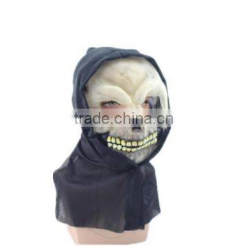 Dreadful Halloween Vinyl Latex Skulls Ghost Mask photo-2
