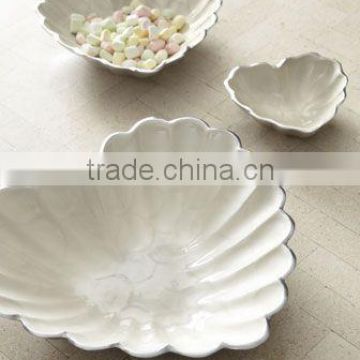 Decorative Aluminum Enamel Fruit bowls | Heart Shaped Bowl