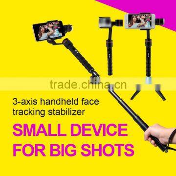 Hot Bluetooth Handheld 3Axis Face Tracking Stabilizer For Mobilephone/Camera Photographing,Dual Purpose Professional Stabilizers photo-5
