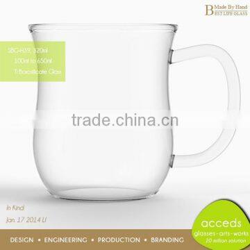 Personalized Hand Blown Glass Clear Glass Beer Pitcher photo-2