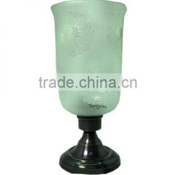 Decorative Metal Hurricane for Candlebra photo-3