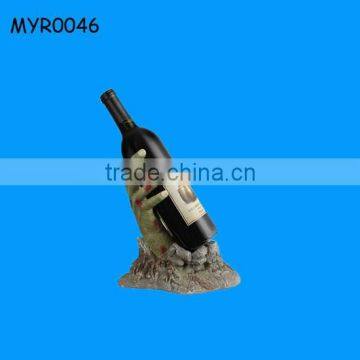 Novelty Decorative Zombie Hand Wine Resin Bottle Holder