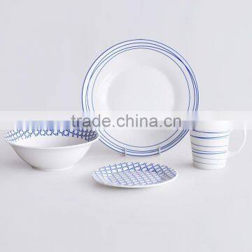 8pcs Porcelain Dinnerware Set,set of 8pcs Dinner Set,white Porcelain Dinnerware Set photo-2