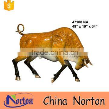 New design Large charging bull of wall street plaza decor NTBA-B017Y