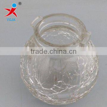 Ice-patterned glass ball Cold crack glass lampshade custom wholesale