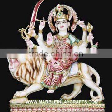 Marble Durga Moorti