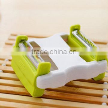 stainless steel as seen on tv fruit Retractable portable multifunction vegetable peeler