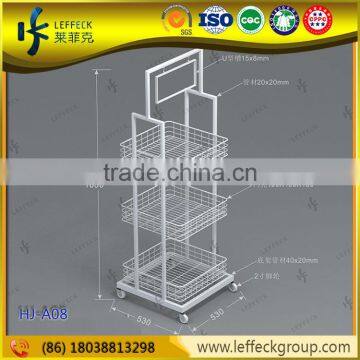 Wire gondola shelving stock supermarket manufacturers