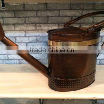 10L Large Capacity Garden Galvanized Steel Watering Can photo-3