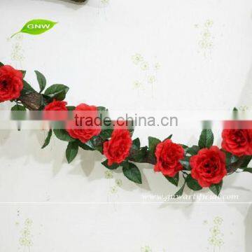 Wholesale Christmas Garland Artificial Flower Vine for Wedding Decoration FLV10 GNW photo-2