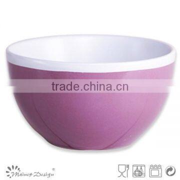 Round Cheap Ceramic Colorful Rice Bowl photo-3