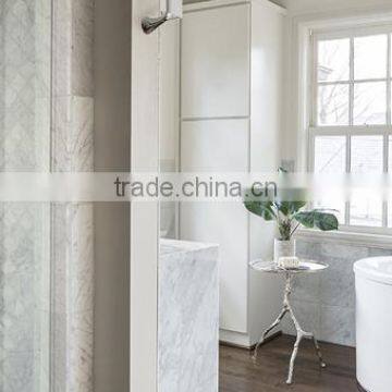 Super quality architectural material natural stone donfang white marble tile