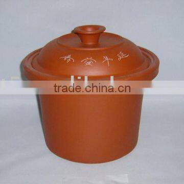 Stoneware red clay pot for Slow cooker(cooker,inner pot)