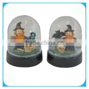 Acrylic water globe for halloween decoration