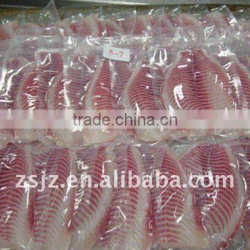 IQF Tilapia Fillet normal skinned