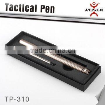 Aluminum Tactical Pen CNC CATCH Self Defense Liquid Titanium CROWN BEZEL photo-3