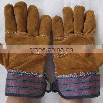 Cow Leather Gloves Work Gloves Cowhide Glvoes Working Glove Cow Split photo-3